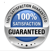 Hundred Percent Satisfaction Guaranteed logo